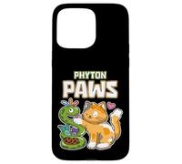 Phyton Paws Funny Cat Snake Python Sviluppatore di programmazione Custodia per iPhone 15 Pro Max