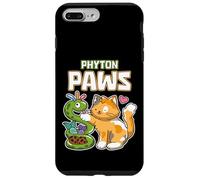 Phyton Paws Funny Cat Snake Python Sviluppatore di programmazione Custodia per iPhone 7 Plus/8 Plus