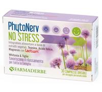 FARMADERBE Phytonerv No Stress 30 compresse - integratore per il rilassamento