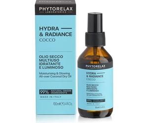 Phytorelax HYDRA & RADIANCE Olio Secco Multiuso idratante e luminoso Olio di Cocco - 100ml