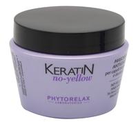 Phytorelax - Keratin No Yellow Maschera Anti-Giallo Capelli Biondi, Grigi E Decolorati Maschere 250 ml female