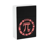 Pi 3.14 Matematica Portasigarette in plastica Tasca Contenitore per sigarette Portasigarette con apertura a ribalta