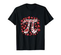 Pi circondato da cuori rosso modello Maglietta