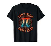 Pi Day CanCan't Stop Non fermerà Il Cerchio delle cifre Matematiche Maglietta