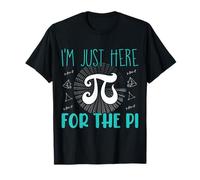Pi Day Sono Qui Solo per The Pi Math Geek Humor Maglietta