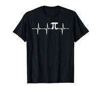 Pi Day Symbol Heartbeat Shirt Math Nursing Student Gift Maglietta