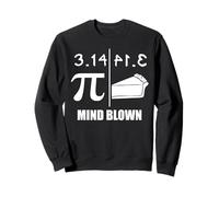 Pi è uguale a Torta 3.14 Mind Blown Pi è uguale a Torta Felpa
