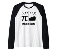 Pi è uguale a Torta 3.14 Mind Blown Pi è uguale a Torta Maglia con Maniche Raglan