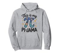Pi Pigiama Matematica Camicia da Notte Scuola This Is My Pi-Jama Felpa con Cappuccio