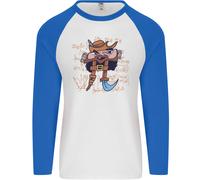 Pi Pirata Divertente Equazione Matematica Geek Nerd Uomo L/S Maglietta Baseball