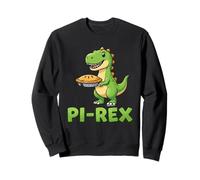 Pi Rex Funny Pun Pi Pie Dinosaur Felpa