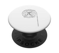 Pi segno simbolo matematica numero primo logica conteggio PopSockets PopGrip Adesivo