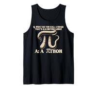 Pi Tee Divertente Python Snake Humor Pi Simbolo Matematica Scienza Regali Canotta