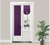 PI Tenda oscurante per porta d'ingresso, finestra della porta e finestra - Tenda per la privacy a isolamento termico per piccola porta francese/porta scorrevole/porta del patio, 1 pannello (30,5 x