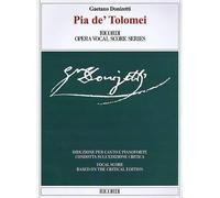 Pia de' Tolomei (Sheet Music)