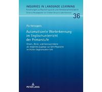 Pia Holtappels Automatisierte Worterkennung im Englischunterr (Copertina rigida)