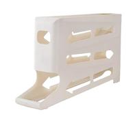Piacella d' del frigorifero, organizzatore di uova a 4 livelli di livello, portapacing delle, risparmio spaziale, uso versatile, 35x19,5x7 cm, per conservare le sfuse in una fattoria o i