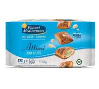Piaceri Mediterranei - Attimi Crema Latte Senza Glutine Confezione 120 Gr (Scadenza Prodotto 18/01/2026)