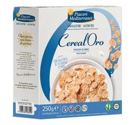 Piaceri Mediterranei CerealOro Cereali Fiocchi di Riso Senza Glutine, 250g