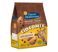 Piaceri Mediterranei - Ciocomix Dolcetti GocceCiock Senza Glutine Confezione 200 Gr