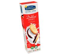 Piaceri Mediterranei Dobloni Dark & White – Crema alla vaniglia senza glutine – 120 g