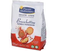 Bruschettine Paprika e Peperoncino Senza Glutine 100 g - Piaceri Medit