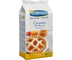 piaceri mediterranei Crostate Albicocca 4x50g