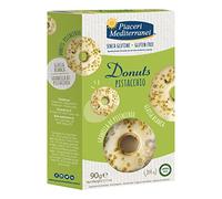 Piaceri Mediterranei Donuts Pistacchio Ciambelle Con Glassa Bianca, 90g