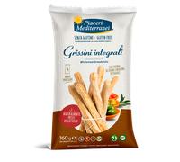Piaceri Mediterranei - Grissini Integrali Senza Glutine Confezione 160 Gr