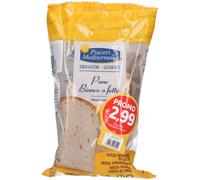 Piaceri Mediterranei Pane Bianco a Fette Senza Glutine 300 g Snack