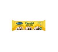 Piaceri Mediterranei - Piacerini Dune White Snack Dolci Senza Glutine Confezione 33 Gr (Scadenza Prodotto 12/2025)