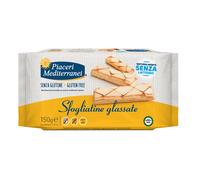 Piaceri Mediterranei Sfogliatine Glassate Senza Glutine 150 g Biscotti