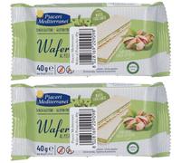 Piaceri Mediterranei Wafer Pistacchio 2x40 g