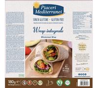 Piaceri Mediterranei Wrap Piadine Integrali Senza Glutine 175 grammi