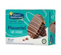 Piacerini Tabs Caramel Senza Glutine 81 g - Piaceri Mediterranei 81 g