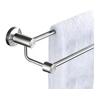 Piacrim cerellino a parete in acciaio inossidabile spazzolato Piactice da bagno a doppia montaggio da bagno da bagno da bagno a doppio bagno da bagno per pellicola da bagno a doppia pista da bagno