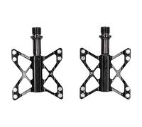 Piadals per biciclette di montagna da 1 paio, Piattaforma in lega di alluminio leggero, design concavo non slip con asse d'acciaio, grande piattaforma per il pendola