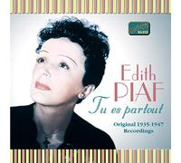 7215440 Audio Cd Edith Piaf - Original Recordings 1935-1947: Tu Es Partout