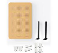 Piagboard Per La Scrivania, Organizzatore Di Pareti Di Pegboard, Giochi Per La Tavola, Sopra O Sotto Il Posizionamento Della Scrivania, Per L'organizzatore Della(Size:60cm/24in,Color:Verticale giallo)