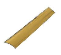 PIAGGIA ADESIVA PAVIMENTO PARI LIVELLO OTTONE LUCIDO MM 35 L.CM 103 MM 0/4 PZ 2