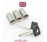 Piaggio 3 Cilindretto & 2 Chiave Per Cassetta Attrezzi Accensione & Seat Vespa