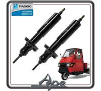 PIAGGIO 56597R COPPIA AMMORTIZZATORI POSTERIORI ORIGINALI PIAGGIO APE 50+GOMMINI