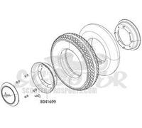 PIAGGIO Anello Cerchio Anteriore Esterno B041699