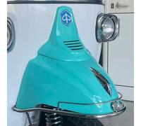 Piaggio Ape Calessino 200 PARAFANGO NASELLO LOGO CRESTA PARAURTI INOX