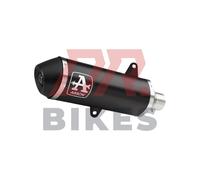 Piaggio beverly 400 Tourer 2008-2011 Arrow Urban Alu Dark Silenziatore Con Da