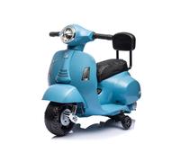 Piaggio Mini Vespa GTS Elettrica 6V per Bambini Azzurra