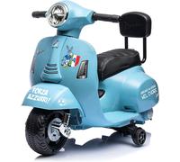 Piaggio Mini Vespa GTS Elettrica 6V per Bambini Forza Azzurri
