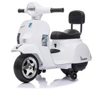 Piaggio Mini Vespa PX150 Elettrica 6V per Bambini Bianca