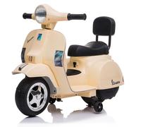 Piaggio Mini Vespa PX150 Elettrica 6V per Bambini Crema