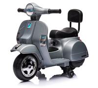 Piaggio Mini Vespa PX150 Elettrica 6V per Bambini Grigio
